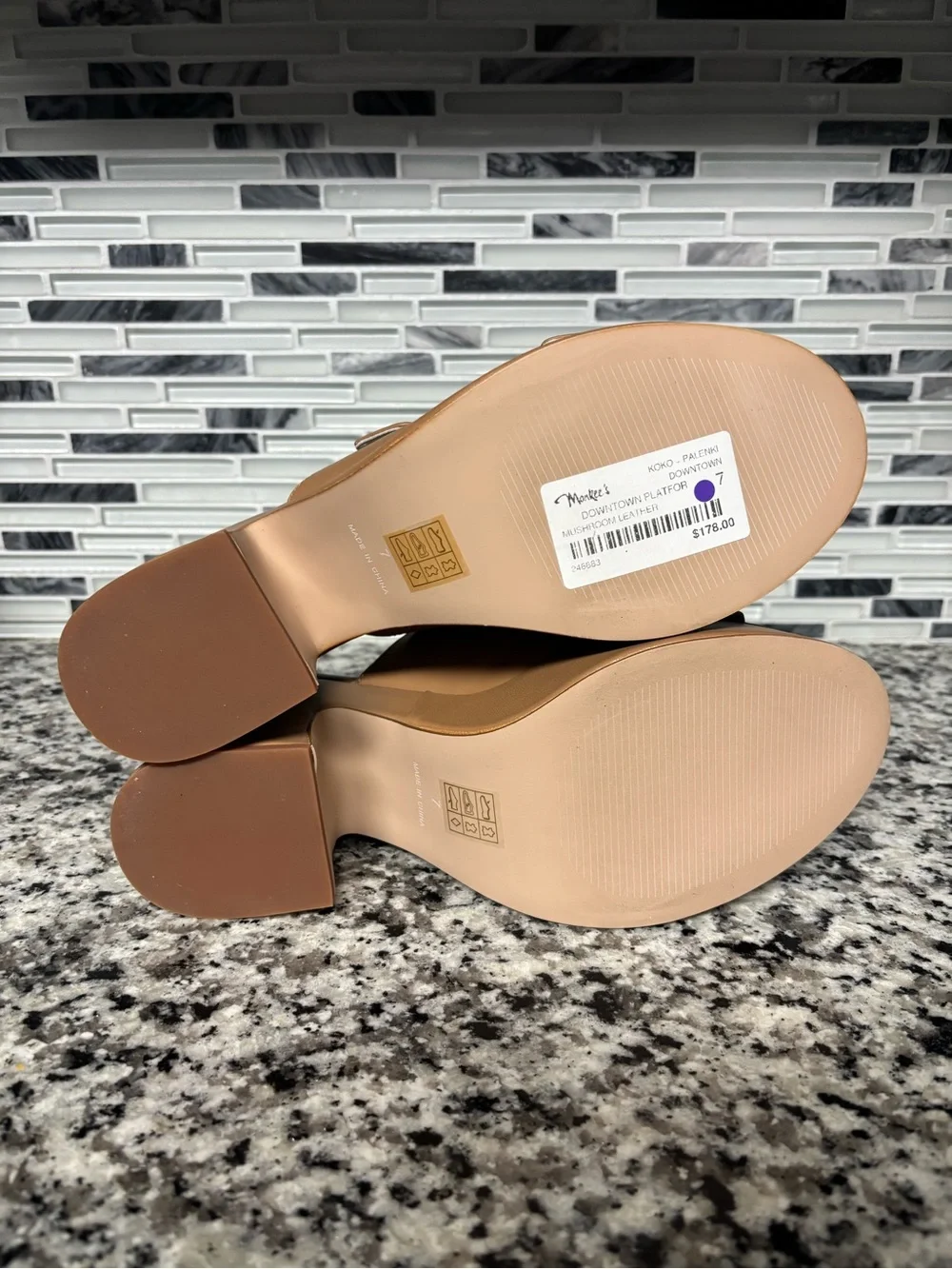NEW Koko + Palenki Downtown platform slide sandals